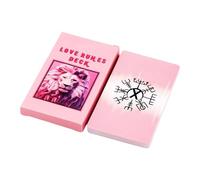 Générique Jeu de Cartes Tarot - Jeu de Divination Runes - de 24 Cartes Oracle - pour Guidance Spirituelle Méditation Développement Personnel Adultes Hommes Maison Voyage Fête