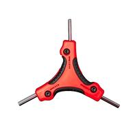 Générique Jeu de clés hexagonales trijumeau 9 en 1, 1.5/2 / 2.5/3 / 4/4.5/5 / 5.5 / 6mm, outils manuels entretien de vélos, outil de réparation en acier