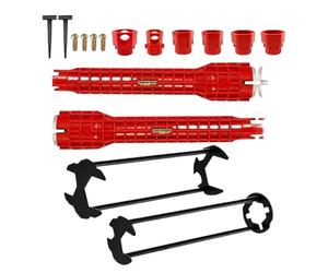 Générique Jeu De Clés Pour Robinet, Outil De Démontage De Mitigeur De Cuisine, Kit De Série Pour Démonter Les Robinets De Baignoire, Lavabo, Cuisine Et Salle De Bains