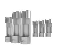 Générique Jeu de clés tubulaires pour écrous évasés 10-19 mm, jeu de 6 pièces pour injecteurs et tuyaux d'huile ouille pour réparation automobile, outil de déconnexion avec boîte de rangement