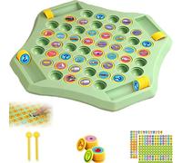 Générique Jeu de Conseil d'administration de Flip Match, Jeu de Plateau de Match pour Les Enfants, Le Match des Fruits et Animaux, la mémoire éducative échecs Bricolage, Le Plaisir (Car)