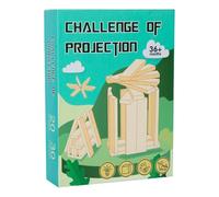 Générique Jeu De Construction Tour D'Empilage en Bois - Activité de Coordination Main-Œil - Jeu d'Empilage de Planche en Bois | pour De 3 Ans Et Plus, Garçons Et Filles Et Tout-Petits