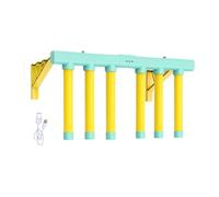 Générique Jeu de défi de bâtons de réflexes à Chute,Jouets Amusants Souples Rechargeables USB à 3 Vitesses,Entraînement à la Coordination œil-Main | pour fêtes, Maison, Salon, Jardin, intérieur,