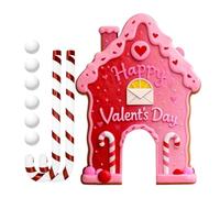 Générique Jeu de Golf Gingerbread - Jouet Mini Amusant Portable Intérieur Extérieur Fêtes | Set De Parcours De Golf en D'Épices De Noël | pour Maison Chambre Fête Rassemblements Et Festivités