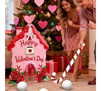 Générique Jeu de Golf Maison en d'Épice,Bâtons Sucre d'orge Portable Amusement Familial Intérieur Et Extérieur | Mini-Golf de Noël pour Fêtes et Animations | pour Maison, Fêtes, Réunions, Décoration