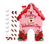 Générique Jeu de Golf Maison en d'Épice,Jeu Familial Portable pour Intérieur et Extérieur Fêtes - Ensemble de Parcours de Mini-Golf pour Noël | pour Réunions Familiales et Carnavals Lors des Fêtes