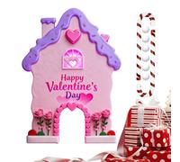 Générique Jeu de Golf Saint-Valentin - Jeu D'Intérieur pour La Saint-Valentin,avec Club et Balles,pour Couples Femmes Hommes Fêtes en Famille