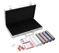 Générique Jeu de jetons de Poker 300 pcs 4 g Jeux & Jouets Jeux Jetons & malettes de Poker (Poids 2.6KG)