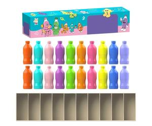 Générique Jeu de Mémoire | Association De Couleurs De Bouteilles | Éducatifs D'Activités d'apprentissage pour Plage Arrière-Cour Pique-Nique Filles Garçons Adultes