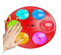 Générique Jeu de Mémoire Lumineux - Jouets Interactifs à 3 Modes - Jeu de Société avec Lumières et Sons - pour à partir de 3 Ans pour Le Voyage en Voiture l Anniversaire la Maison Le