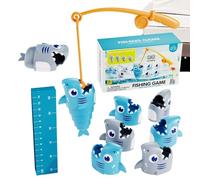 Générique Jeu de pêche pour Cadeau | Jouets éducatifs et Amusants,Jeu de Capture du Poisson Le Plus Long,pour Famille École Anniversaire