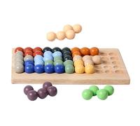 Générique Jeu De Perles sur Planche en Bois | Tri des Couleurs Et Empilage,Jeu De Perles pour,pour Garçons Filles 3 Ans Et Plus Maison