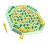 Générique Jeu de société d ' échecs à retournement de Fruits, Bureau de, A | Jeu de mémoire de fruits d ' animaux, jeu d ' échecs sur cartes, jouet interactif familial créatif pour