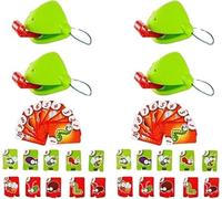 Générique Jeu de Société Multijoueurs Grenouille à la Langue, Jouet d'Entraînement de Réaction et Coordination pour Enfants & Adultes, Idéal pour Fêtes d'anniversaire et Jeux Familiaux