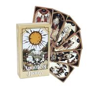 Générique Jeu de Tarot - Cartes Illustrées en Papier - 78 Cartes pour Débutants Outil De Divination Interactif pour Groupes Idéal pour Les Rassemblements en Famille Et Entre Amis Adolescents Et