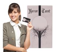 Générique Jeu de Tarot de Cartes Oracle - Carttes de de Bureau, de Divination mystérieuse psychologique d’Horreur | Jeu de Cartes engageant pour Explorer Le Futur et Le passé, Lecture de tarrot