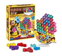 Générique Jeu de Tour d'Équilibre | Briques d'Équilibre en Bois,Jeux de Construction Interactifs,pour Garçons Filles Apprentissage Préscolaire Concentration Motricité Fine Usage Domicile
