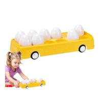 Générique Jeu De Tri par Couleurs,Jouet Éducatif Interactif en Forme D'Œuf De Pâques Réaliste | Jeu D'Assortiment des Formes,pour à la Maison en Voyage et à la Maternelle