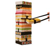 Générique Jeu D'Empilage | 42 Pièces Blocs Sushi Jouet À Empiler Et À Équilibrer - Jeu Équilibre,pour Adultes Âge Préscolaire Maternelle Fête Voyage Bureau Travail Activité Ludique et Soirée