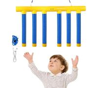 Générique Jeu d'Entraînement à la Réaction avec Télécommande - Attraper des Bâtons Tombants à 3 Vitesses, Exercice de Coordination pour Enfants et Adultes (Bleu)
