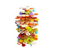 Générique Jeu d'Équilibre Empilable | Cent Cinquante Deux Éléments pour Construire Un Arbre | Jeu Éducatif Et Empilables,pour Maternelle Et Cadeau d'anniversaire