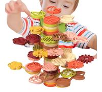 Générique Jeu d'Équilibre et de Blocs de Construction,Construction Développe la Logique | Blocs d'Empilage en Forme d'arbre Colorés pour,Maternelle Famille École Fête Anniversaire