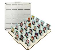 Générique Jeu Devine Qui,Jeu de Société Familial Classique - Activité Éducative et Amusante Stimulant la Logique Jouet de Voyage et Fête