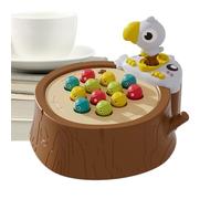 Générique Jeu Magnétique de Ver à Oiseaux - Jeu Éducatif Pic-Vert pour,Oiseaux Jouets pour,Développement de la Concentration, Cadeau de Pâques pour Garçons Filles