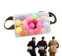 Générique Jeux De Baby Shower, Jeu De Balles Shake, Twerk Pong Challenge, Portable, Léger Et Facile À Utiliser, 23x15x10cm pour La Conversation Rassemblant des Amis De La Liant La Sociation des