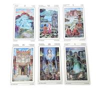 Générique Jeux de Cartes de Tarot pour Débutants - Jeu De Tarot De 78 Pièces,Cartes À Jouer Émotionnelles | pour La Divination Le Bureau À Domicile Le Voyage Quotidien Les Fêtes Les Réunions La