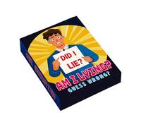 Générique Jeux de Cartes Familiaux | Est-Ce Que Je Mens Jeu De Devinettes | Jeu Interactif pour Réunions en Famille, Événements d'entreprise, Anniversaires et Fêtes