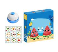 Générique Jeux de Cartes Mémoire pour,Plateau de Jeu Interactif pour Fêtes - Cartes pour la Soirée de Jeux - pour Plein Air Camping Plage Voyages Route Vacances Nuit Anniversaires Garçons Filles