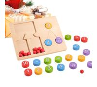 Générique Jeux de Mathématiques pour Plateau d'Activités de Correspondance | Jeux de Comptage pour pour Vacances Anniversaire Maternelle Primaire Salle de s 3 Ans Filles