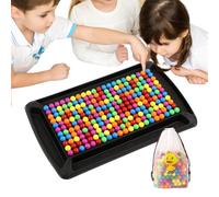 Générique Jeux De Société - Élimination Balle Arc-en-,Jeu Interactif Stratégique pour Garçons Filles Famille Adultes Voyage Fête Anniversaire