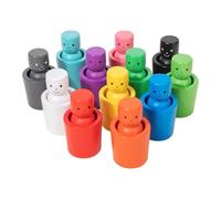 Générique Jeux de Tri des Couleurs | Ensemble Éducatif Précoce en Bois de 12 Pièces,Jeu Sensoriel de Classement par Couleur | pour Filles Garçons Dès 1 an à la Maison ou Maternelle