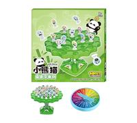 Générique Jeux d'Équilibre pour - Interactif Parent-Enfant Éducatif | Jouet d'Équilibre et d'Empilage Panda Lapin pour | Idéal pour Fête d'anniversaire Soirée en Famille Cadeau Garçons Filles Adultes