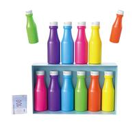 Générique Jeux en | Jeu d'Association de Couleurs avec Bouteilles,Jeu Interactif et Ludique pour et Adultes - Activités d'Intérieur et d'Extérieur pour Soirées en