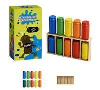 Générique Jeux familiaux Essentiels, Jeu de mémoire Assorti, Jouet éducatif de Reconnaissance des Couleurs, Ensemble Assorti de Bouteilles de Boisson, Jeu de développement du Cerveau (10 Bottles)