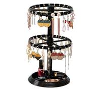 Générique Jewelry Organizer - 28.2x16x16cm Layer Holder Structure, Space Saving Display Rack | Family Friends Countertop Bedroom Boutique Event Accessory Presentatio