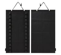 Générique Jiu Jitsu Belt Display Holder, Jujutsu Felt Organizer Rack 24.61x13.58 inches, Wall Mount Martial Arts Belt Storage, Multi-Tier Hanger for Kids Adults Bedroom Gym Cabinet Door Den