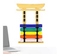 Générique Jiu Jitsu Belt Display | with Stickers 2 Hooks Medals Hanger | Belt Display Rack Organizer | for Adults TKD BJJ Home School Academy Club Dojo Tournament Lobby Equipment Room