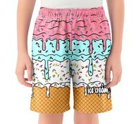 Générique Jogging Enfant Pantalons pour Filles pour Enfants,Shorts de Glace Confortables,Shorts de Baseball décontractés avec Ceinture élastique et Poches,Parfaits Un Usage Quotidien(3-4 Ans)