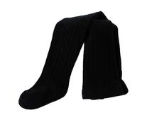 Générique Jogging Enfant Printemps et Automne Nouveaux Collants pour Enfants Filles Leggings Leggings Collants Couleur Unie Coton peigné(Black,1-2 Ans)