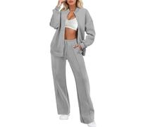 Générique Jogging Femme Ensemble Sweat Sport Décontracté Tenue Deux Pièces Combinaison De Grandes Tailles Coton Et Lin Gaine Sudation Sweatpants Femmes Suits Sets Pantalons pour l'automne l'hiver