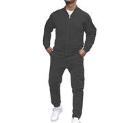 Générique Jogging Homme Ensemble Textile Résistant Qualité Style Urbain Sportswear Sport Léger Tenue Maison Confortable Automne Hiver Sans Contrainte Assorti Élégant Survêtement Grande Taille