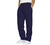 Générique Jogging Homme Large, Collant Droite Cargo Ensemble Baggy, D'intérieur Élastique Chino Musculation Pantalon Jardinage, Large Taille Grande Imperméable Pantalon de Travail Homme, L