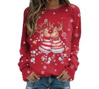 Générique Jogging Noël Femme Hoodie Blouson Sweat Capuche Pantalon Fitness Original T Shirt Oversize Hoodies Veste Winter Et Women Pull Chaud Hiver Noëlvetement Automne Laine