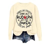 Générique Jogging Noël Femme Veste Sweat avec Capuche Pulls Lestée Pull Laine Gaine Sport Manteau Oversize Shirt Homme Noël Trench Doudoune Fourrure