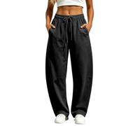 Générique Jogging Oversize Femme,Pantalon De Jogging Ample - Pantalon De SurvêTement DéContracté en Maille à Coupe DrapéE Confortable Au Quotidien