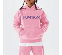 Générique Jogging Tracksuit Set 2 Pieces K-pop Demons Hunters Merch Girl Printed K-pop Demons Hunter Huntrix Huntr/X Rumi Mira Zoey Long Sleeve Pullover Hoodie Witch Tops Casual Sportswear